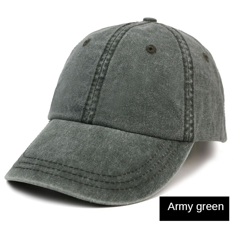 Stijl Baseball Cap Tennis Cap Zonnehoed Mannen Vrouwen Vissen Cap Unisex Gewassen Katoen Cover Zonnehoed golf Zon Sport Hoed Vrouwen: Amy green