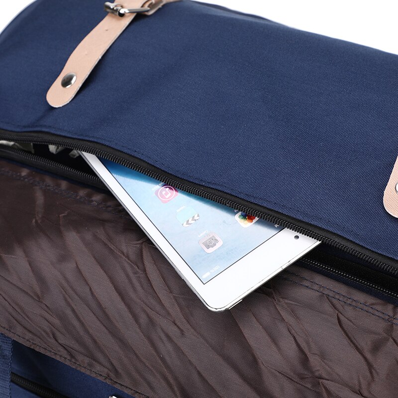 Nowe płótno podróży torba na ramię wypoczynek podróży przekątnej torebki dużego ciężaru wielofunkcyjny duża pojemność miękka powierzchnia torby poliestrowe