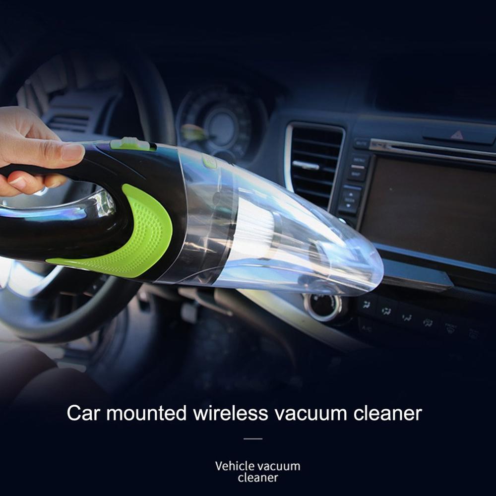 Strong Power Car Vacuum Cleaner Wireless Wet Dry Dual Use Self Portable Vacuum Cleaner Household Car Vacuum Cleaner