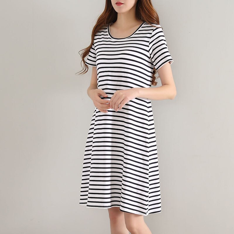 Summer Night Dress Women Plus Cotton Short-sleeved Pajamas Girls Female Autumn Soft Comfortable Sleep Wear Gowns