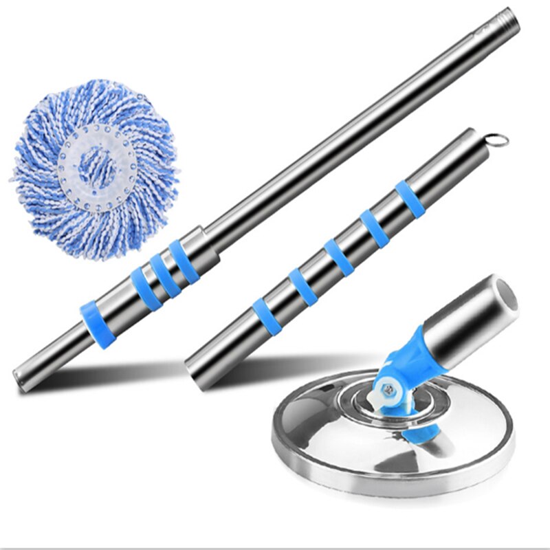 Floor Telescopische Mop Huishoudelijke Schoonmaakmiddelen Gereedschappen 360 Graden Roterende Spin Mop Spinning Mops Roestvrij Staal/Plastic Mops: 4