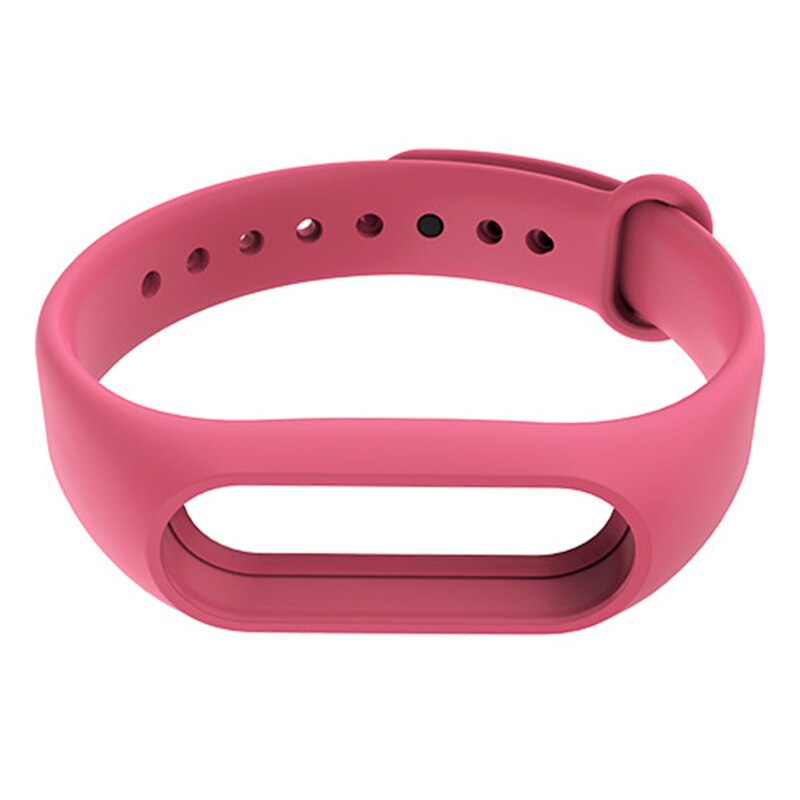 Xiaomi Mi Band 2 Band Armband Strap Miband Vervanging Effen Kleur Siliconen Polsbandje Voor Xiaomi Band 2 Accessoires: 7