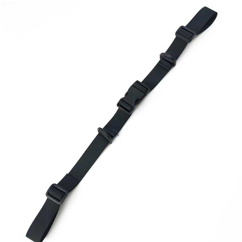 Backpack Accessories Adjustable Webbing Chest Strap With Whistle Sternum Outdoor Anti Slip Nylon Harness Buckled