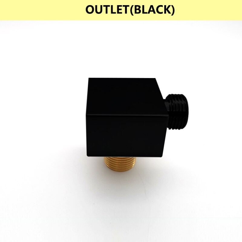 2 Functions ABS Hand Shower Sliding Bar Set Bathroom Fixture Adjustable Holder with Brass Connector Plug Chrome Matt Black: Black Connector