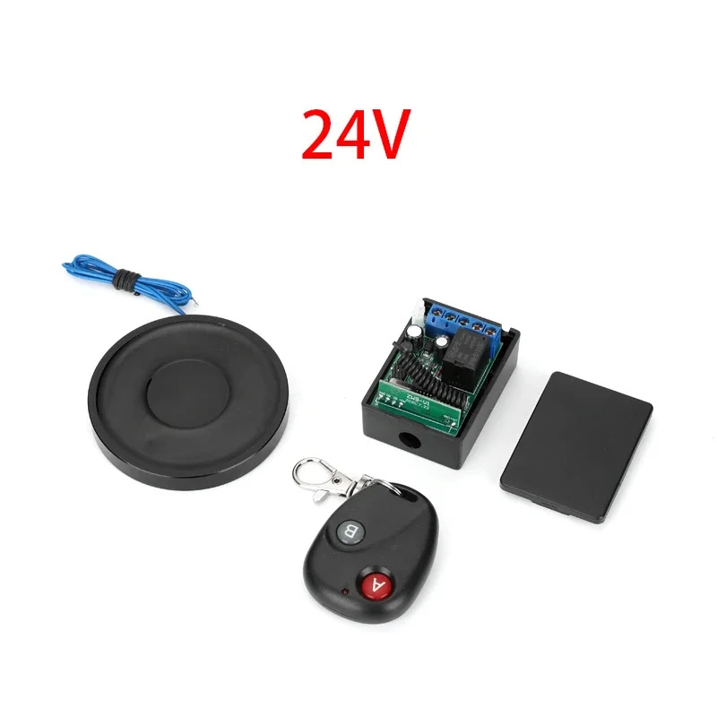 70/10 12V 24V sterben Drahtlose Fernbedienung Elektromagnet Elektromagnet Zylinder Magnete Regler Elektrische Saugen Elektrische DIY: Silber