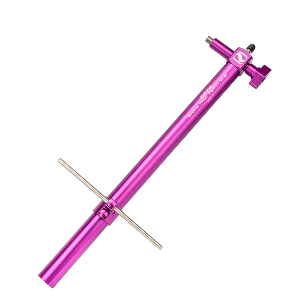 ZTTO Bicycle Derailleur Hanger Alignment Tool Aluminum Alloy Corrector Tail Hook Repair MTB Road Bike Correction: PURPLE