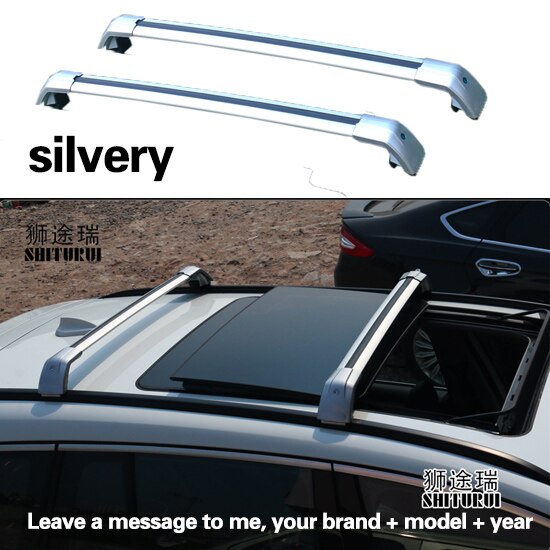 Roof Bars for MITSUBISHI - ASX RUR ] GA_W Aluminum Alloy Side Bars Cross Rails Roof Rack Luggage Carrier RACK: C