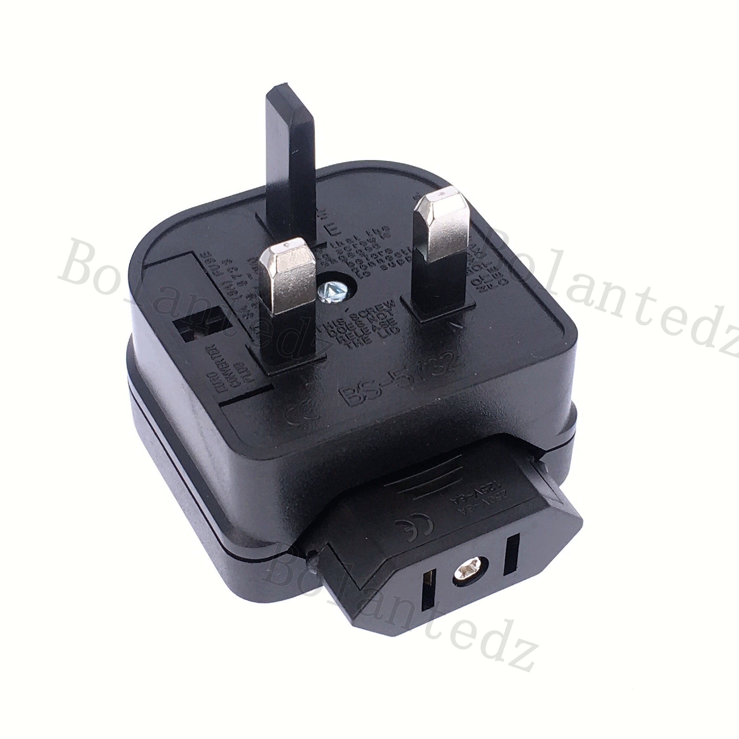 EU 2 Pin to UK 3Pin Converter Wall Connector China To EU Euro Europe Travel Power Adapter Electrical Socket Combination: green