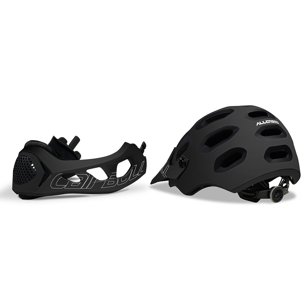 Casco ultraligero de cobertura completa para Ciclismo, protector bucal para bicicleta de montaña o de carretera, Casco DH de 56-62cm
