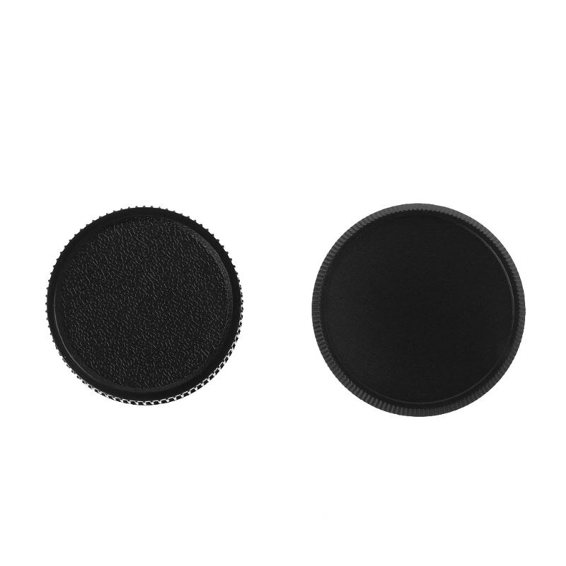 Rear Lens Cap/Body Cap Cover Screw Mount For Universal 39mm Leica M39 L39 Black