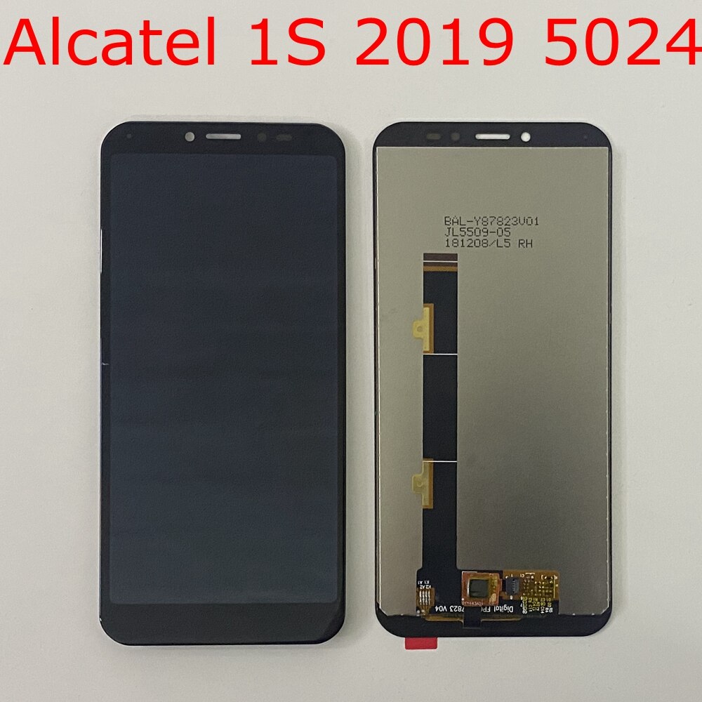 Para alcatel 1s 2019 5024 lcd tela de toque para alcatel 1v 2019 5001 lcd alcatel 1c 2019 5003 lcd alcatel 1b 5002