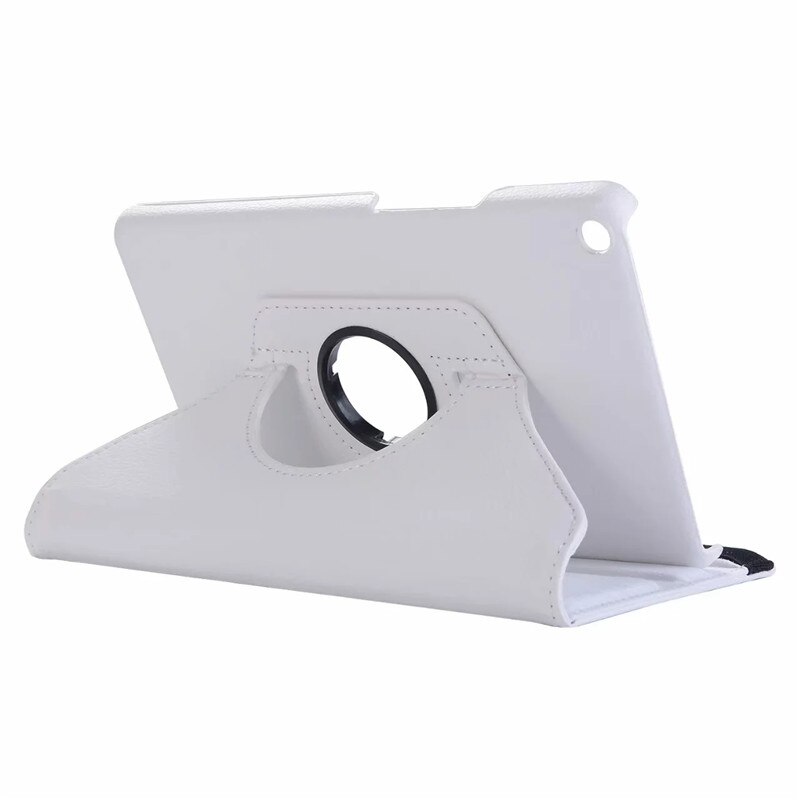 Étui pour tablette Huawei Mediapad T3, 8 pouces, avec support rotatif à 360 degrés, avec: white