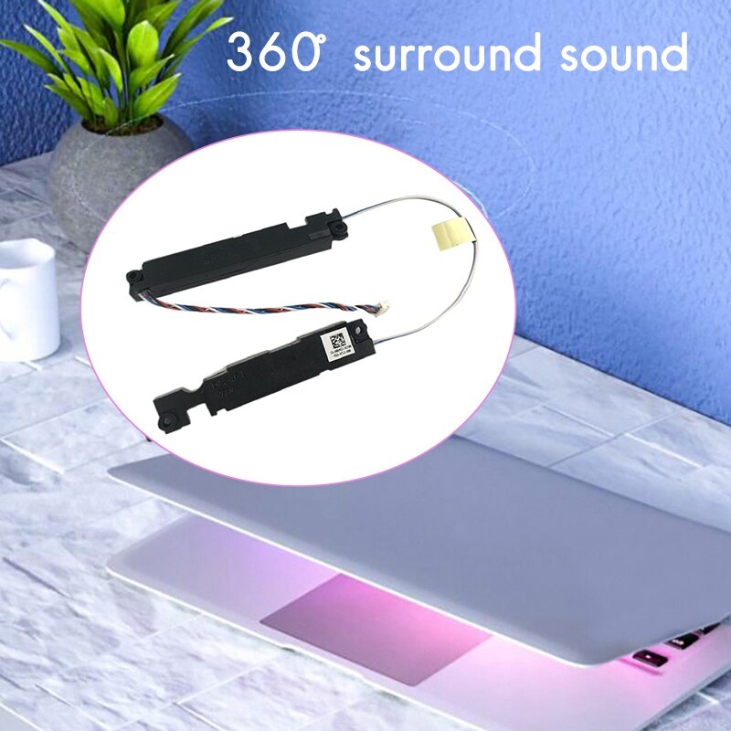 Laptop Left+Right Speakers For Dell Latitude 7480 7490 08KM5 Laptop Internal Speaker