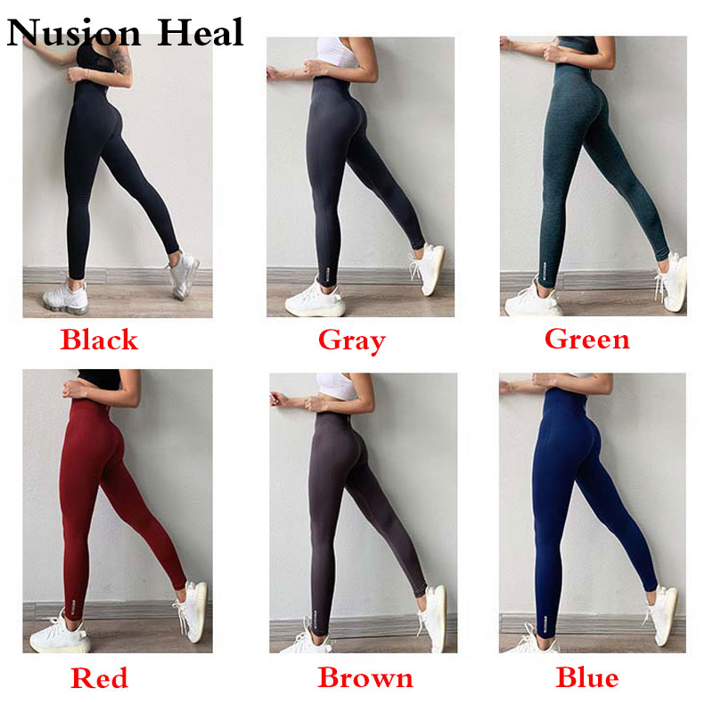 Gym Yoga Pants Sports Wear For Women Tummy Control High Waist Leggins Sport Tights Woman Fitness Seamless Leggings Sportswear