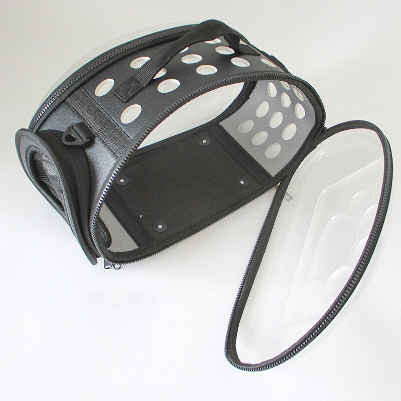 Mochila para perro y gato, bolsa de viaje para gato, bandolera doble espacio, bolsas de capsula, Gato, bolso de transporte transpirable