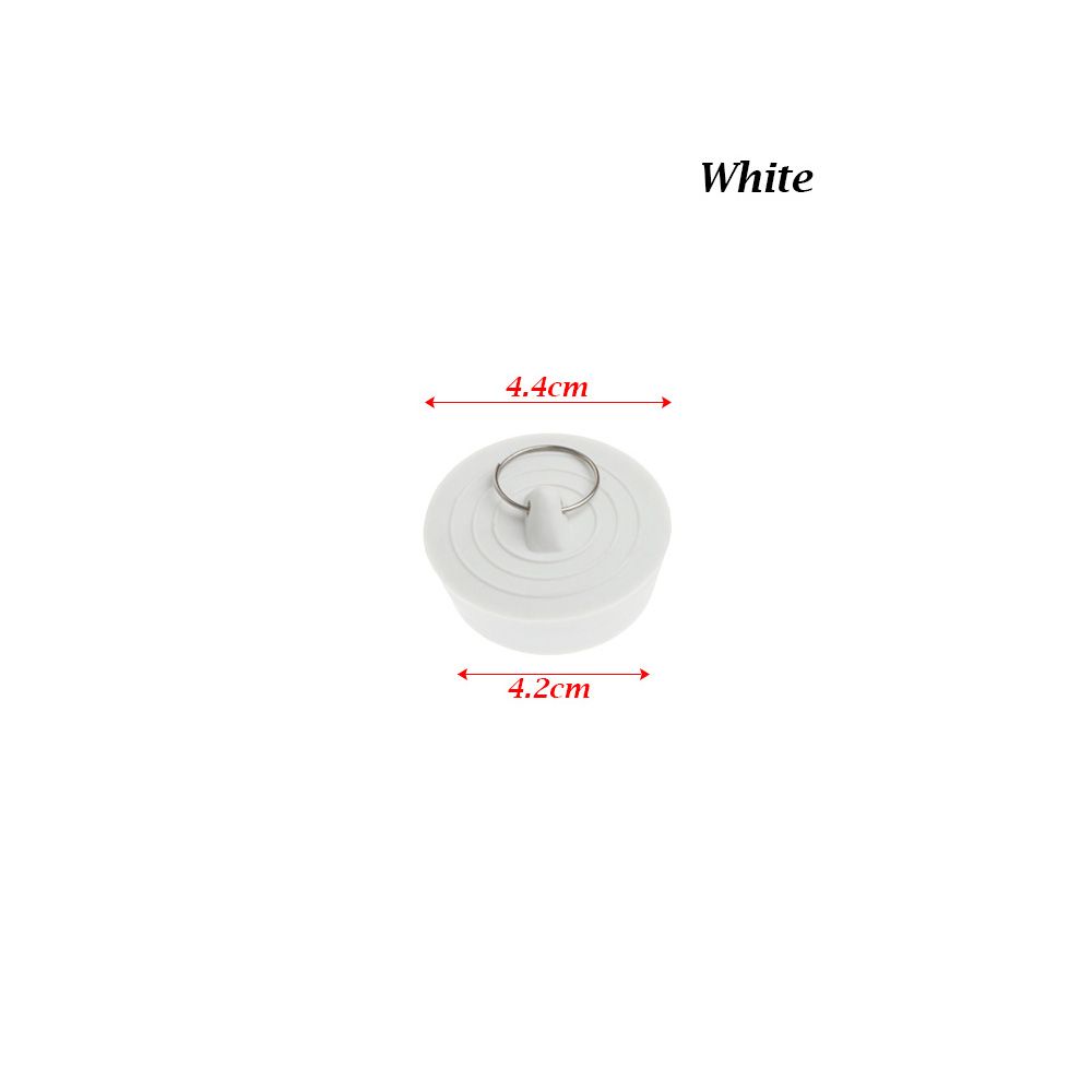 Tapón de drenaje de suelo de silicona para lavabo de cocina, tapa de drenaje redonda duradera a prueba de fugas, tapón de repuesto para agujeros de lavabo de baño: Azul
