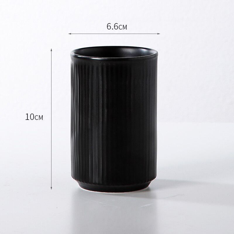 Toothbrush cup Couple gargle cup Wedding decorations Ceramic bathroom accessories Valentine's Day Family Hotel Supplies: A