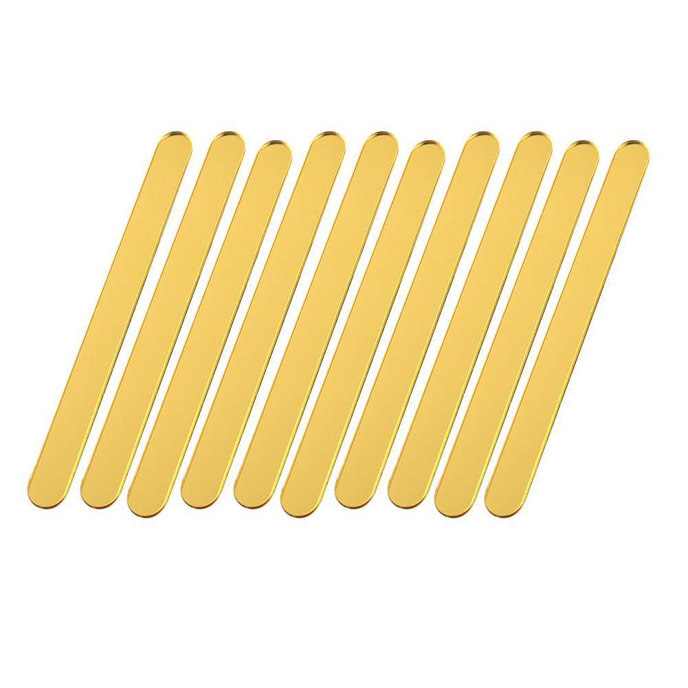 10 pieces of acrylic ice cream sticks ice cube sticks sticks children material kids crafts shower DIY puzzle baby han B7V4