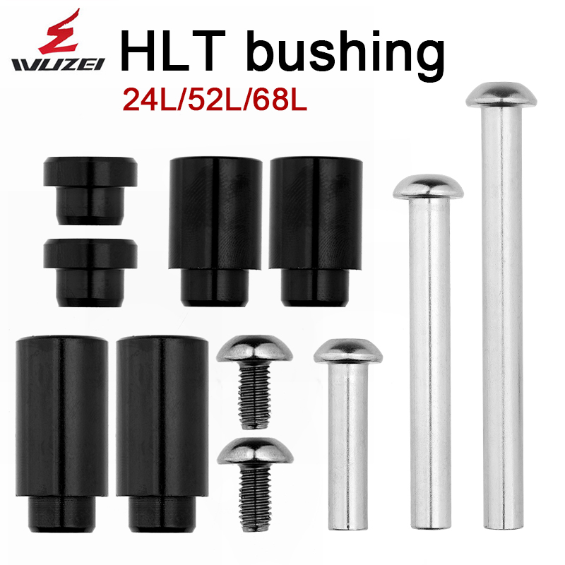 HLT Mountain Bike Shock Absorber Bushing 24L/52L/68L MTB Road Bicycle Rear Shock Absorber Bushings