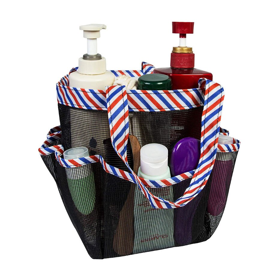 Mesh Shower Caddy tote for College Dorm Room Essentials, Hanging Portable Tote Bag Toiletry for Bathroom Accessories