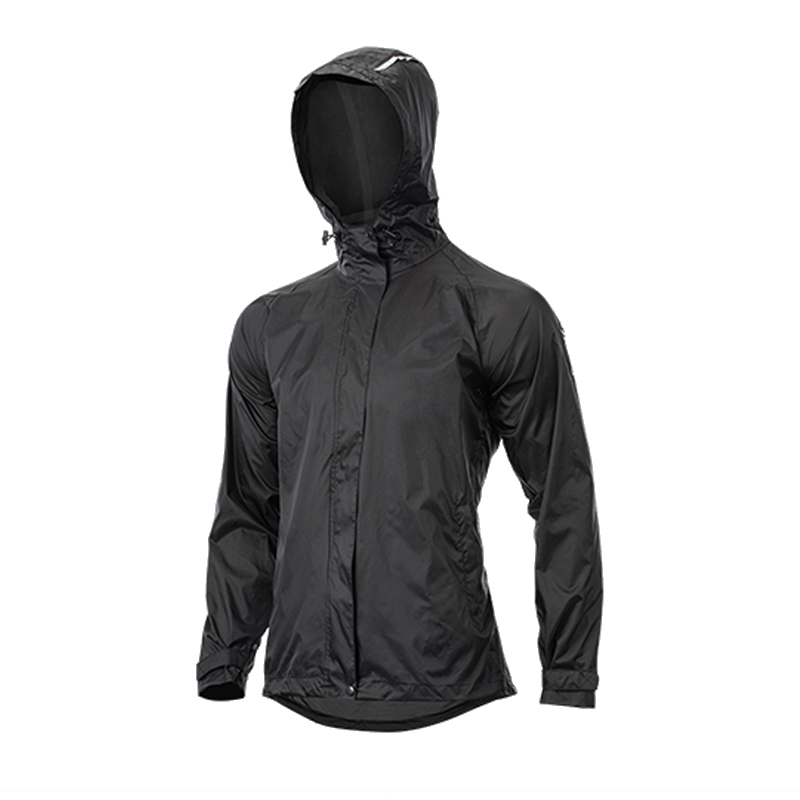 ROCKBROS-chubasquero con capucha para ciclismo, impermeable, reflectante, protección UV, secado rápido, equipo deportivo para exteriores: XL