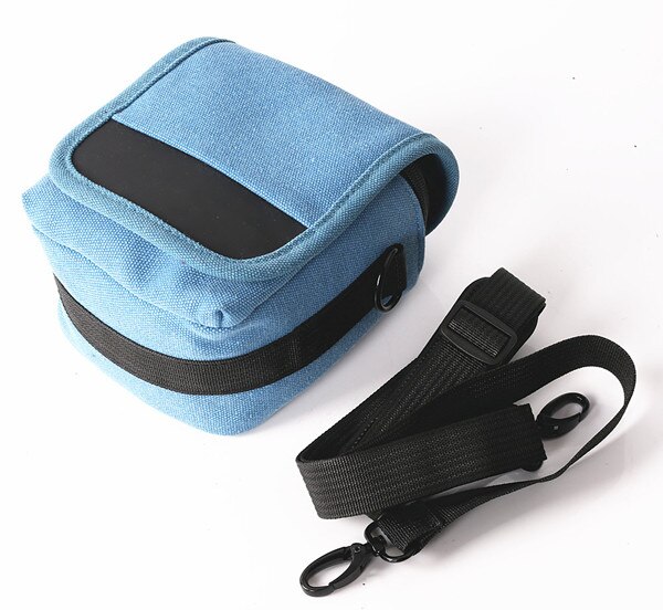 Etui étanche pour sac photo avec sangle et boucle de ceinture pour Canon EOS M100 M6 M10 SX540 SX530 SX430 SX420 SX410 G9X G7X III II: Blue