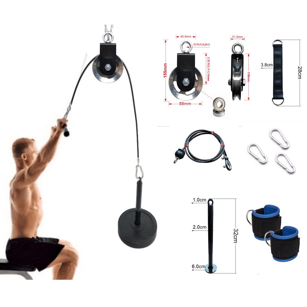 40# 10pc Indoor And Outdoor Lifting Forearm Arm Strength Fitness Equipment Biceps Triceps Hand Strength Trainning Gym Workout