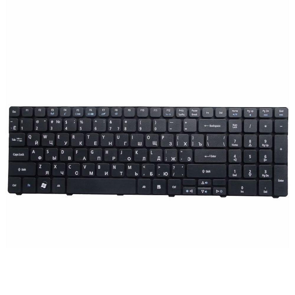 Ruso teclado del ordenador portátil para Acer Aspire 5253, 5333, 5340, 5349, 5360, 5733 5733Z 5750 5750G 5750Z 5750ZG 5250 5253G RU