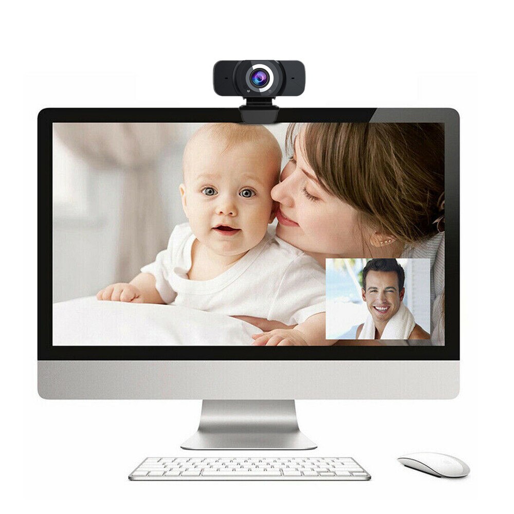 BALLEEN.E Full HD 1080P USB Webcam With Built-in Mic Web Cam Laptop Online Teching Conference Web Cameras Anti Peeping Webcame