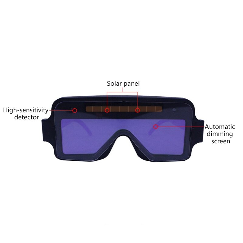 Double Layer Rapidly Lightening Goggles Welding Gas Cutting Safety Goggles Protect Eyes from Vision Loss from Drilling