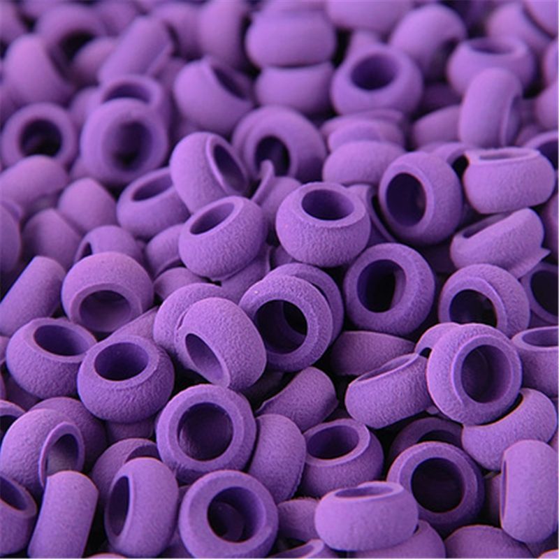 OOTDTY 90pcs Slime Sponge Rings For Slime Charms Supplies For Butter Fluffy Cloud Slime Clear Slime Kit Stuff Decor: Wide-8