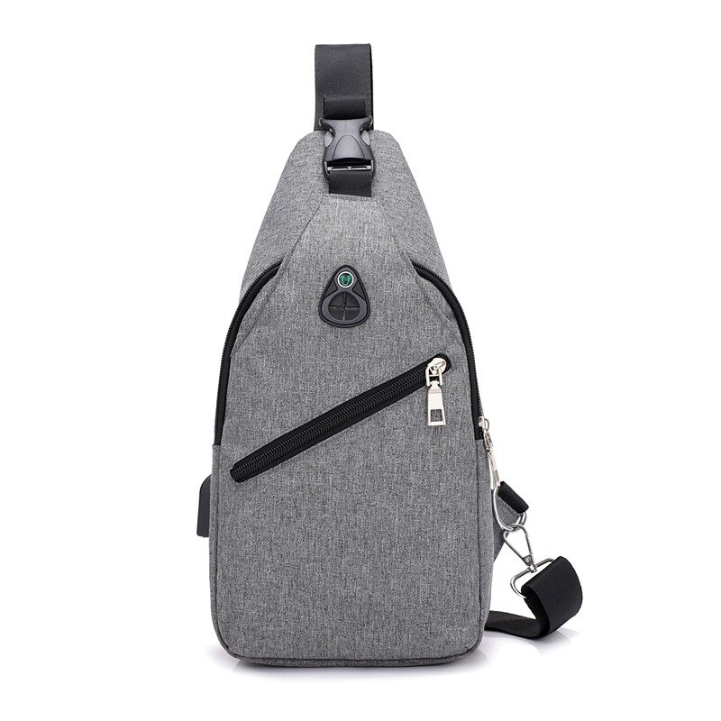 Borsa A Tracolla Travel Sling Bag - Capienza Large 36x48cm - Nylon Leggero Per Sport E Viaggi