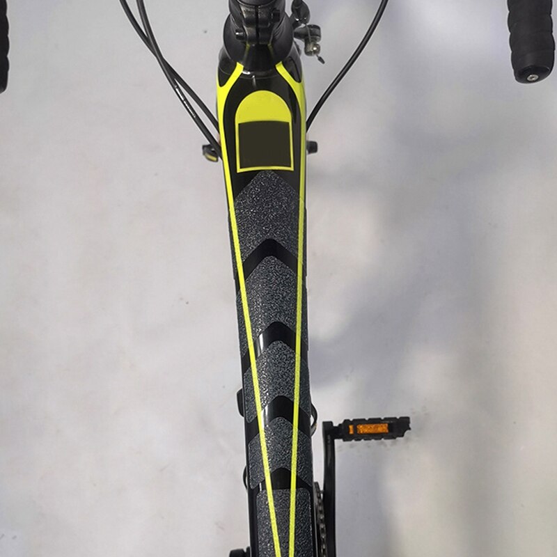 Mtb rammebeskyttelse sykkel klistremerker dekaler sykkelstativ klistremerker maling beskyttelse film beskytte kit