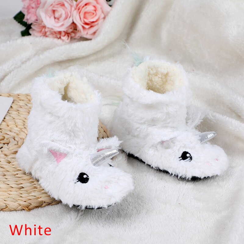 Winter Infant Toddler Snow Boots Baby Girls Boys Outdoor Boots Warm Thicken Plush Soft Bottom Kids Child Cotton Shoes