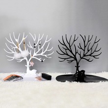 Jewelry Necklace Earrings Rings Deer Stand Display Organizer Holder Show Rack Tree Storage jewelry Organizer