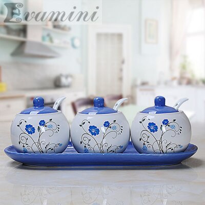3 sztuk/zestaw ceramiczne rozgwiazda muszle sól pieprzniczki pojemnik na przyprawy puszki strona główna kuchnia gotowanie narzędzie materiały ślubne prezenty