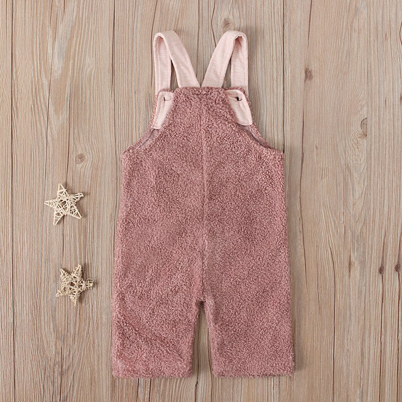 Kid 'S Warme Overalls Baby Meisjes Jarretel Kleding Overalls Voor Kinderen Jongens Broek Riem Peuter Baby Winter Pak Voor Kinderen
