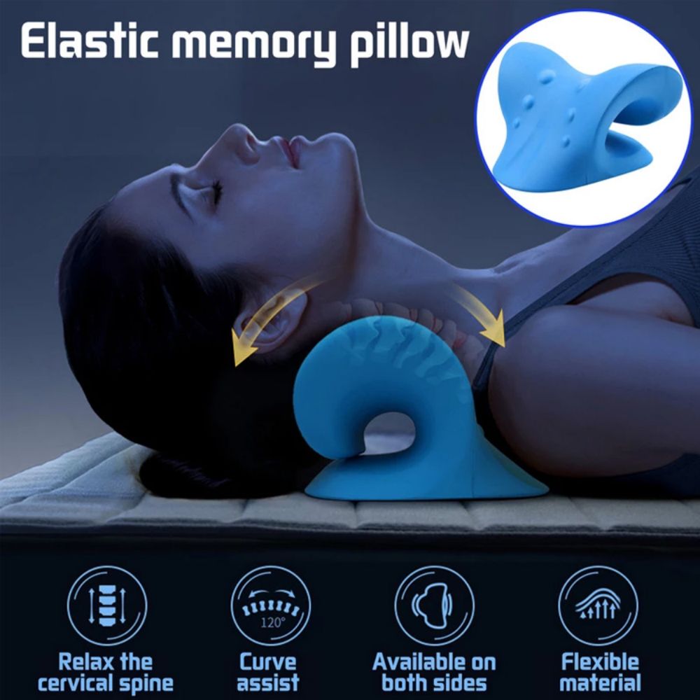 Hals Brancard Massage Apparaten Kussen Massager Cervicale Wervelkolom Stretch Orthopedische Correctie Ontspannen Tractie Ontspanning Spier