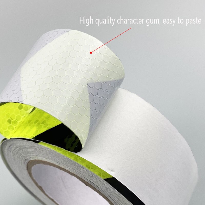 Reflective safety warning tape reflective film traffic film warning luminous tape reflective striking
