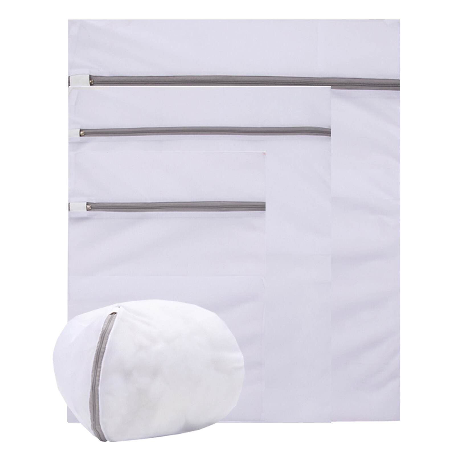 Wassen Waszak Kleding Zorg Bescherming Net, fijn Gaas Beha Tas Lingerie Netto Zak Wasmachine Polyester Wasserij Wassen Tassen: B- 4 PCS