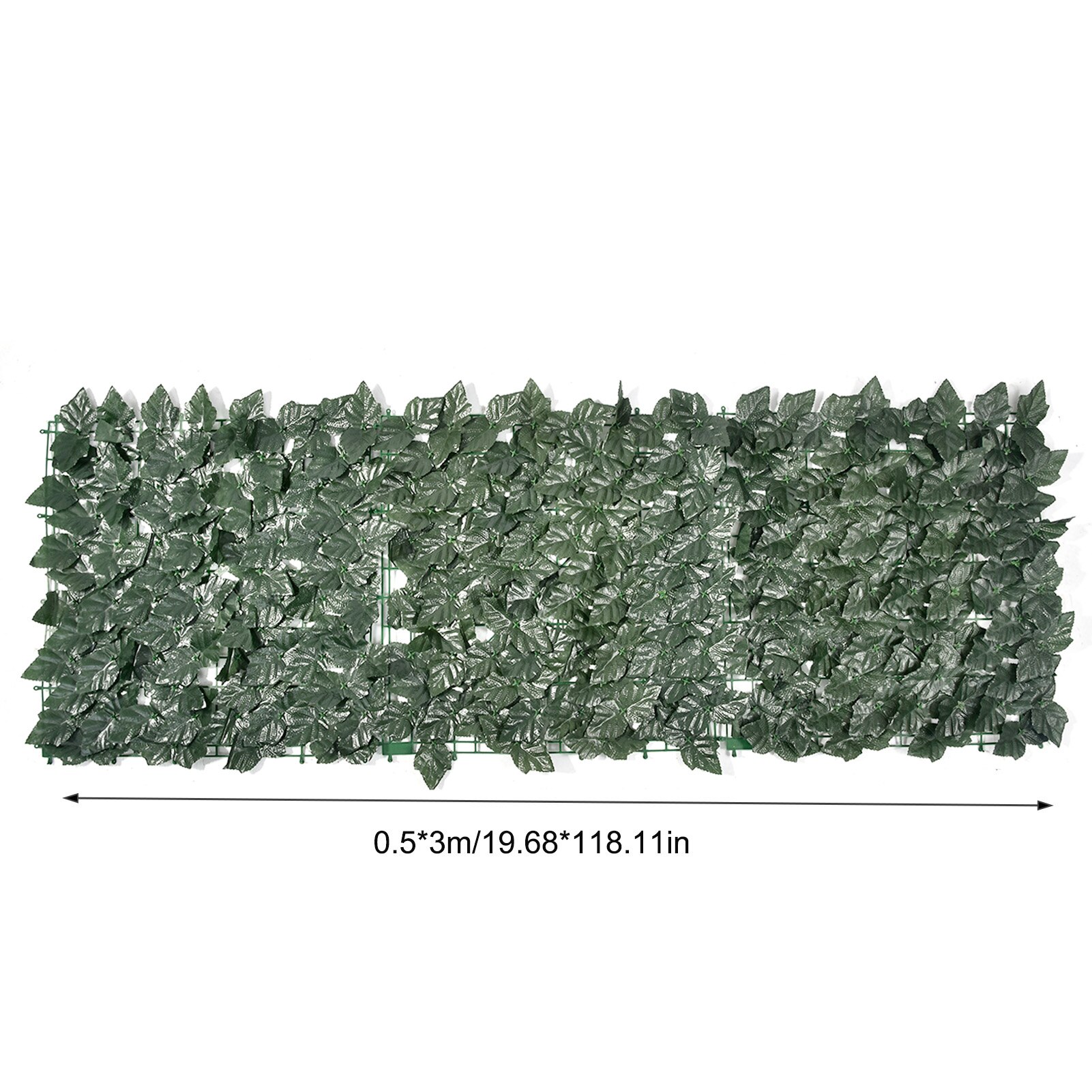 Artificial Grap Leaf Screening Roll Protected Privacy Hedging Wall Landscaping Garden Fence Balcony Screen