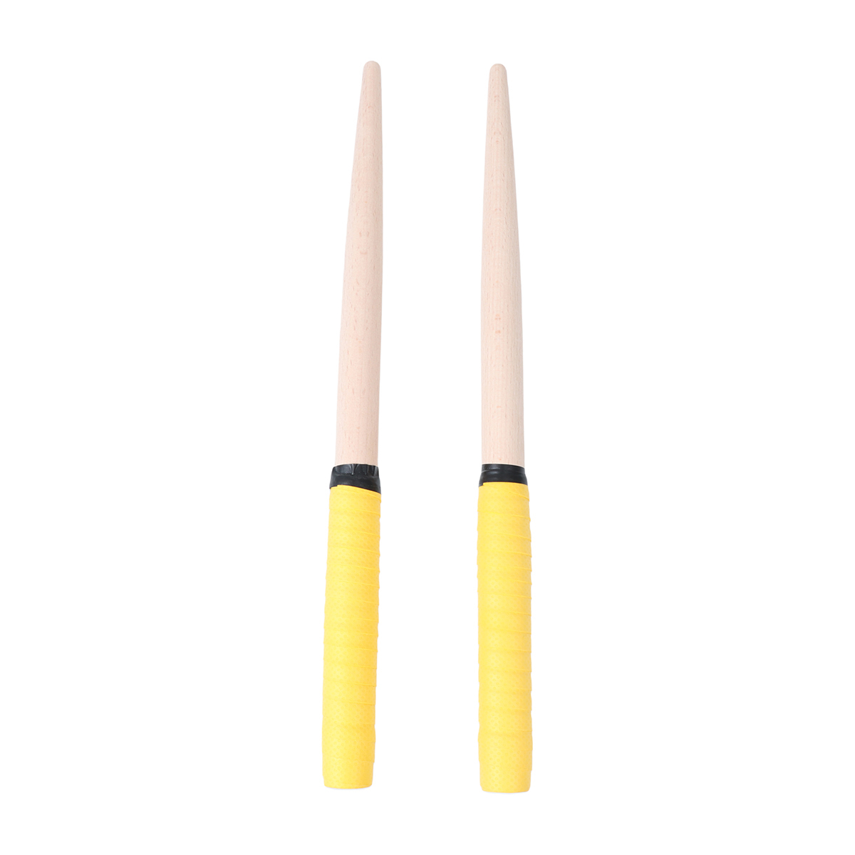 Taiko – baguettes de tambour en bois 35x2cm, 1 paire, bâtons légers à Percussion, pièces et accessoires d'instruments: Yellow