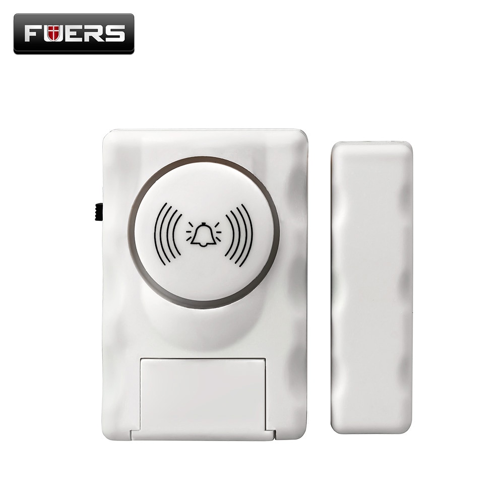 Fuers Draadloze Home Security Deur Window Alarm Waarschuwing Systeem Magnetische Deur Sensor Onafhankelijke Alarm Draadloze Open Deur Detector