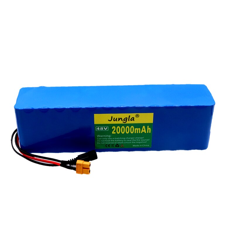 Batterie lithium-ion XT60, 48v, 20ah, 1000w, 13S3P, 20000mah, 54.6v, pour scooter électrique avec BMS
