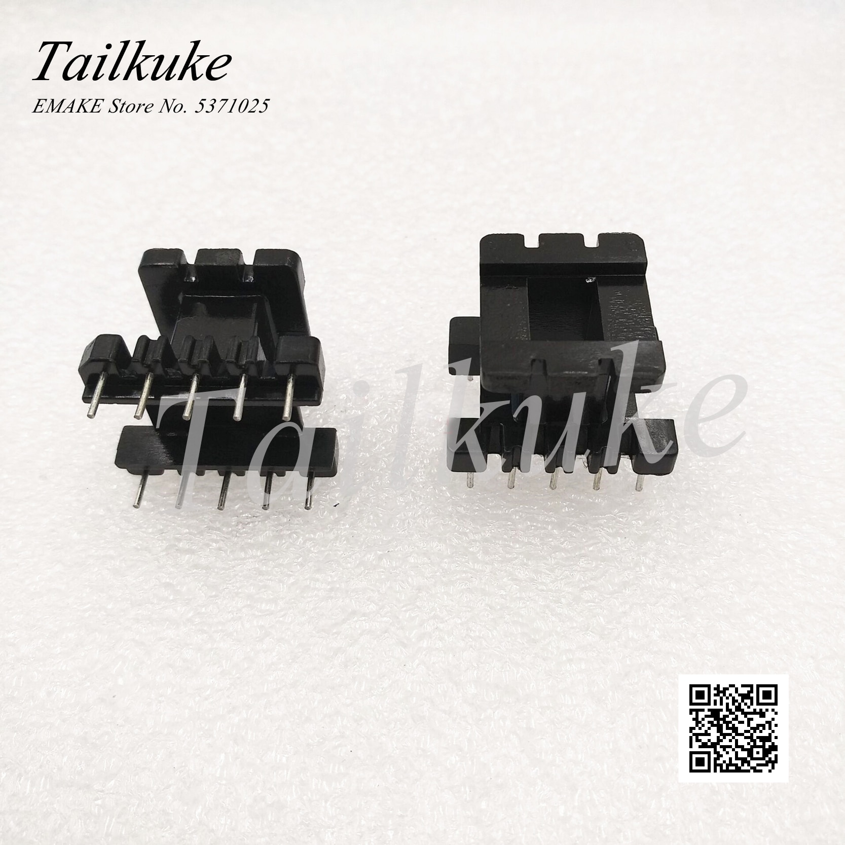 10sets/lot EI28 Magnetic Core Vertical Bakelite Skeleton 5 5 Transformer Ferrite Core EI28 Plane PC40 Material