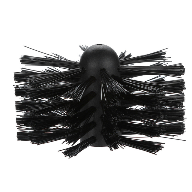 Lange Handvat Flexibele Pijp Staven Met Nylon Borstel Voor Schoorsteen Cleaner Borstel Schoon Rotary Sweep Systeem Haard Kit Rod Tool set: 1brush