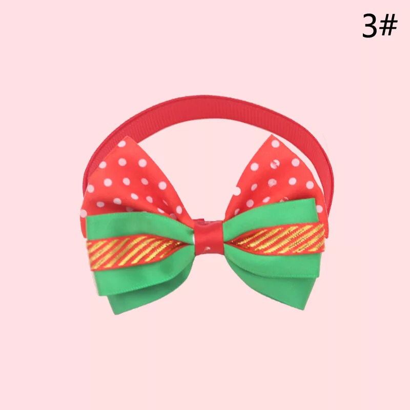 Accesorios de Navidad para mascotas corbata de perro y gato suministros para mascotas cachorros de peluche gatos miniatura accesorios para mascotas collar: Caqui oscuro