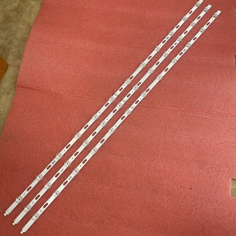 Kit 6Pcs Led Bar Voor Samsung UN50TU8000 UN50TU8200 UN50TU7000 UE50TU8000 UE50TU7000 BN96-50317A 50318A V0T7-500SMA-R0 500SMB-R1