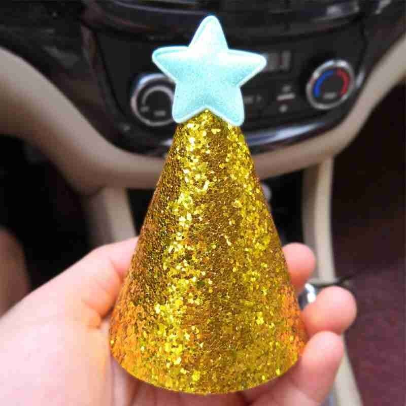 Glitter Cloth Glitter Party Hat Crown Hat 1pc Birthday Party Hat Glitter Hat For 2 3 Year Old Baby Boy Girl Birthday Party