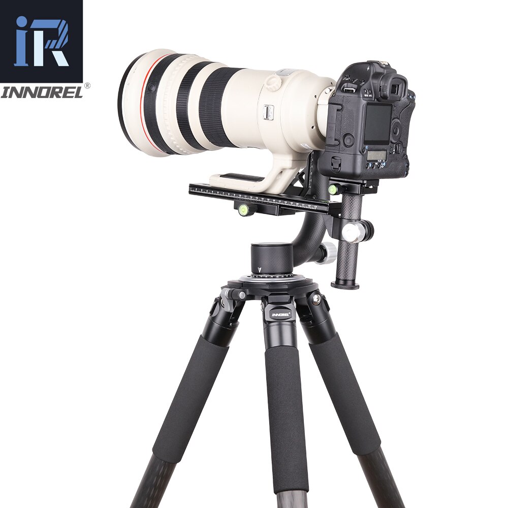 INNOREL Long Focus Telephoto Lens Bracket Lengthened Quick Release Plate Camera Clamping Support For Arca Swiss Tripod BallHead